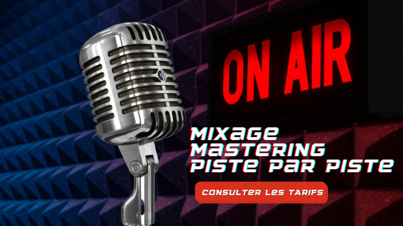 Mixage Mastering Piste par Piste
